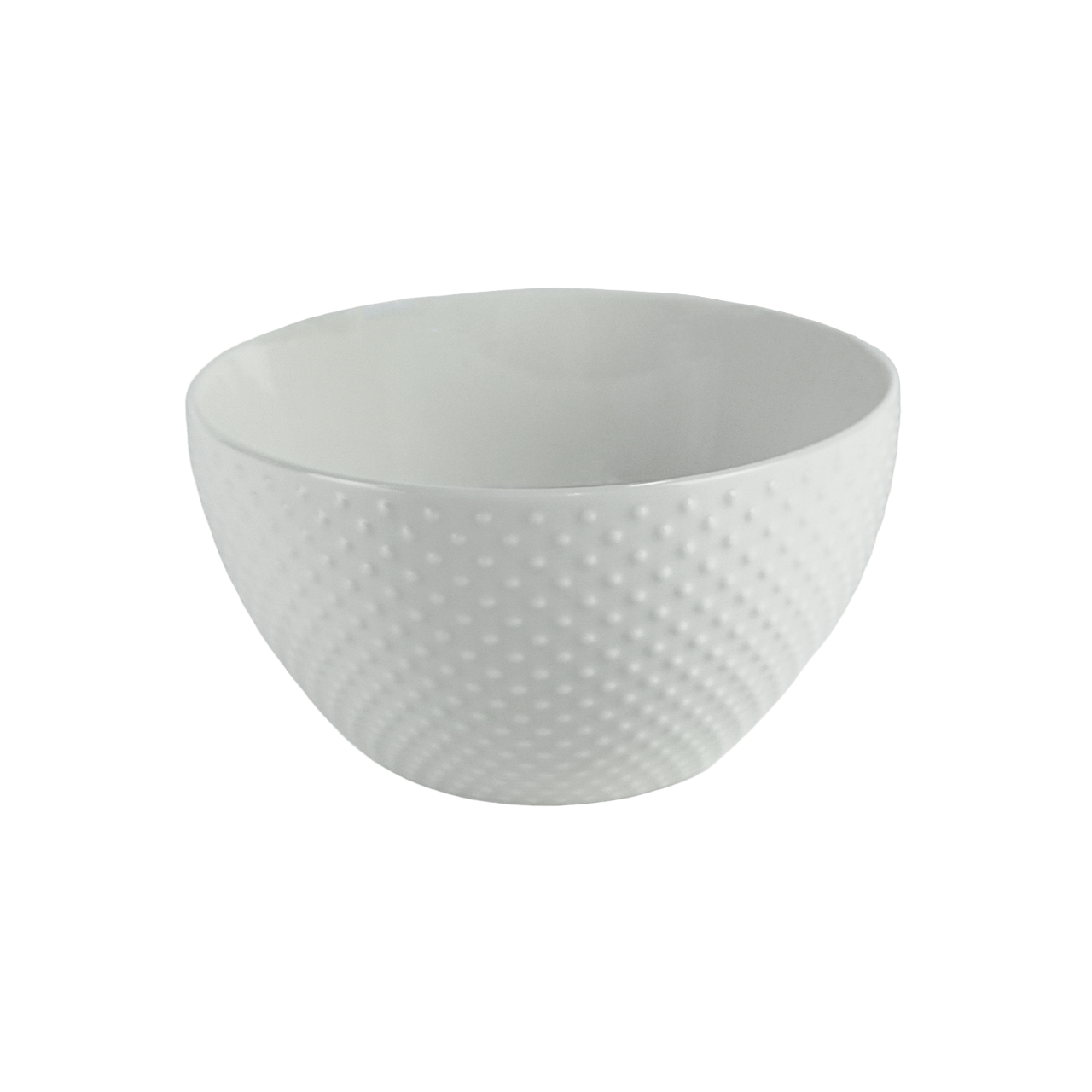 Hobnail Embossed Porcelain 5.5" Cereal Bowl