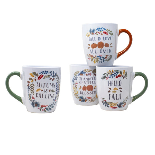 25 Oz Peace And Lodge Mugs- 4 Assorted Designs