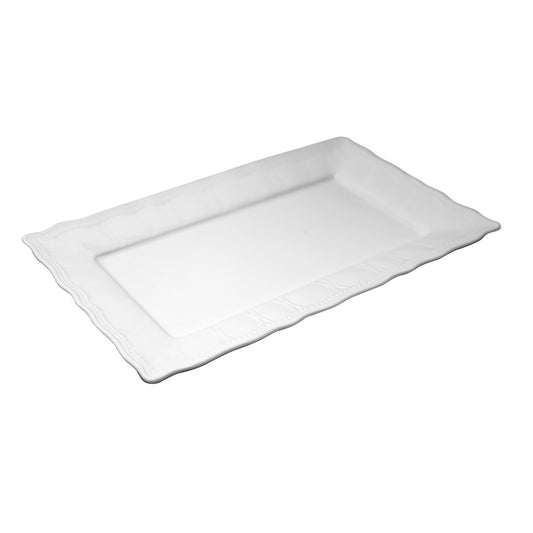 Grace 14" Rect Embossed Platter