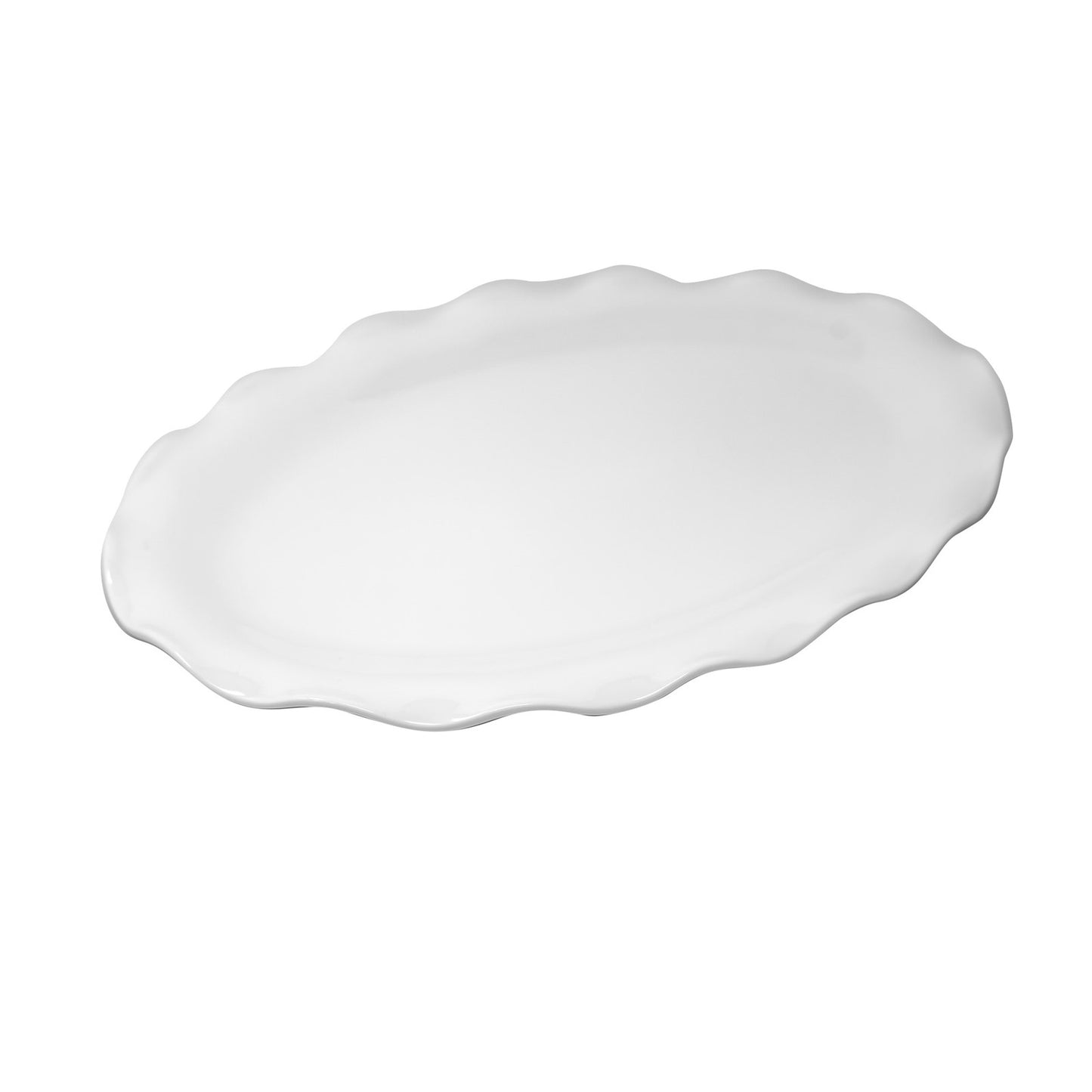 Ruffle 16" Oval Platter