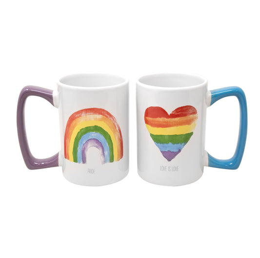 22 Oz Rainbow Love- 2 Assorted Designs