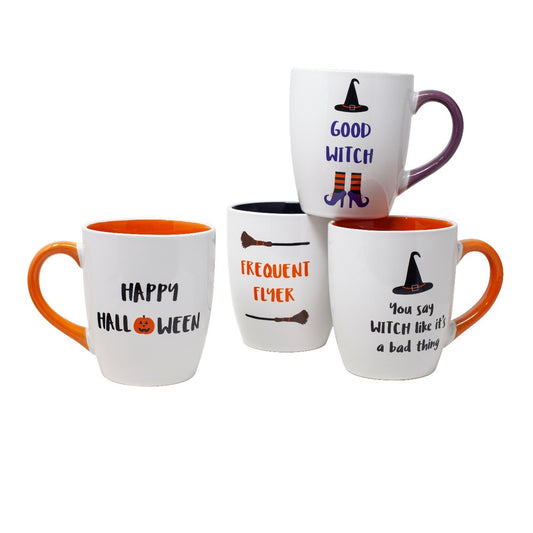 25 Oz Good Witch Mugs- 4 Assorted Designs