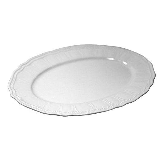 Grace 14" Oval Embossed Platter