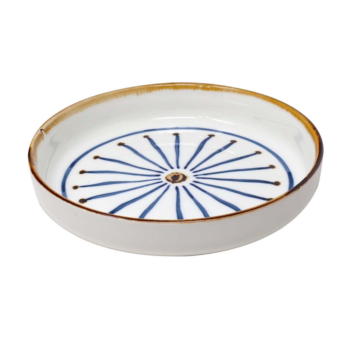 Sunburst 8" Deep Plate/Dinner Bowl